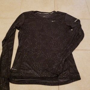 Nike long sleeve dri fit shirt